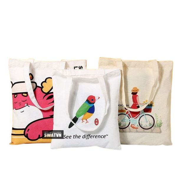 in túi tote vải canvas