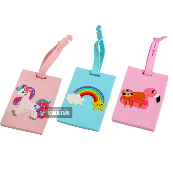 thẻ tên gắn vali bằng cao su