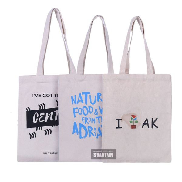 túi tote vải canvas in logo