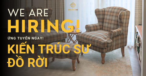 TUYỂN DỤNG KIẾN TRÚC SƯ - CHUYÊN DỰNG ĐỒ RỜI