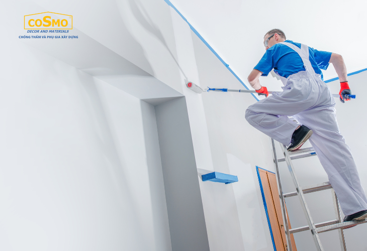 Ưu điểm tuyệt vời của sơn chống thấm với nhà cửa. Các loại sơn chống thấm được tin dùng 2023