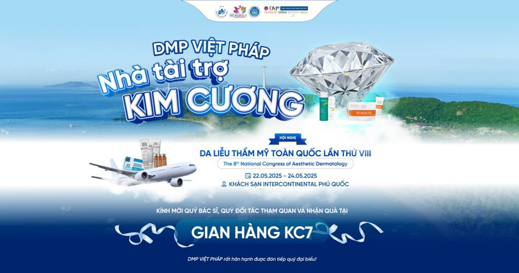 NOREVA VIỆT NAM - TÀI TRỢ KIM CƯƠNG TẠI HỘI NGHỊ DA LIỄU THẨM MỸ TOÀN QUỐC LẦN THỨ VIII
