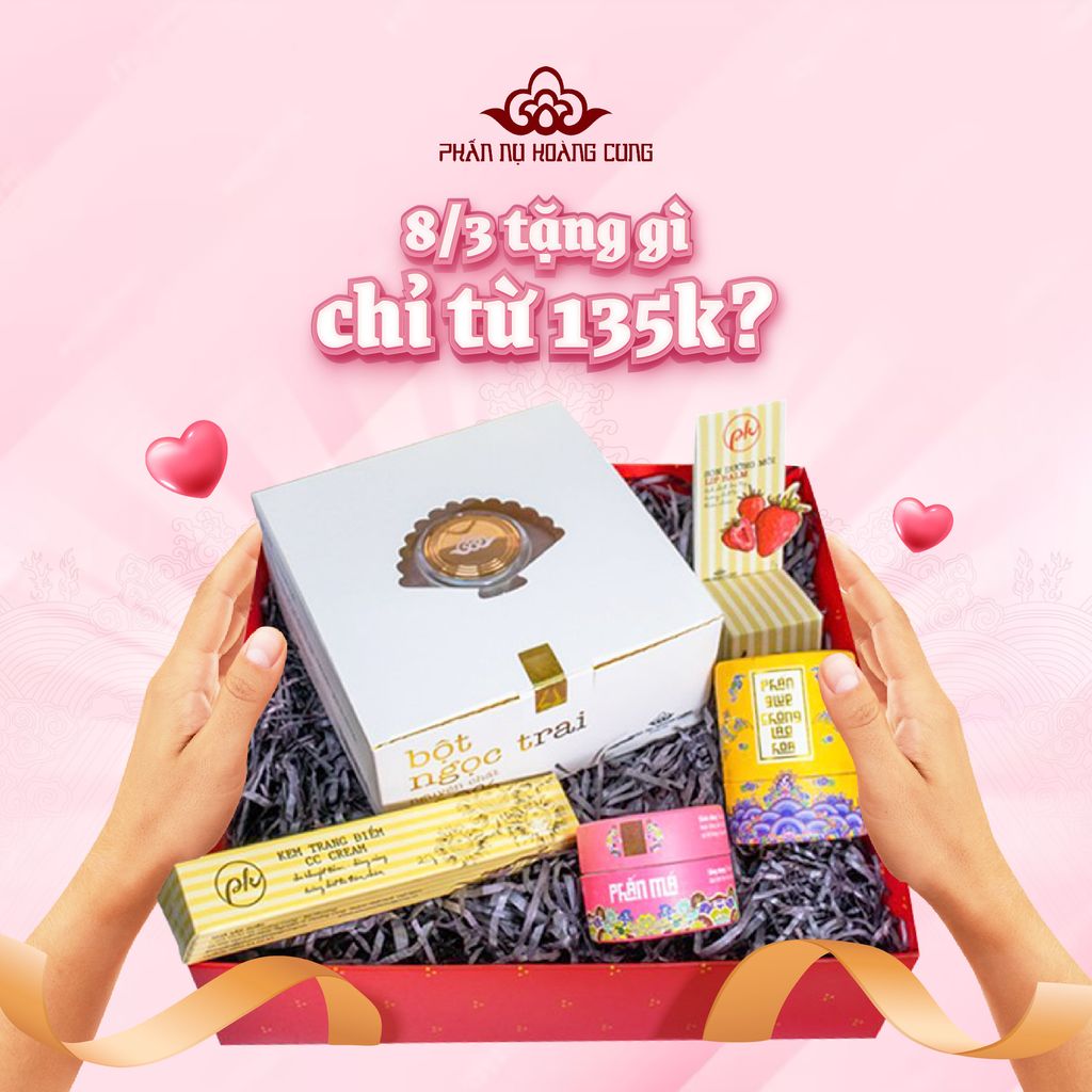 Ưu Đãi Ngập Tràn - 8/3 Tặng gì chỉ từ 135K ???