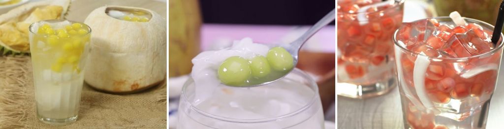5 cách làm nước dừa trân châu mát lạnh, giải nhiệt ngày hè
