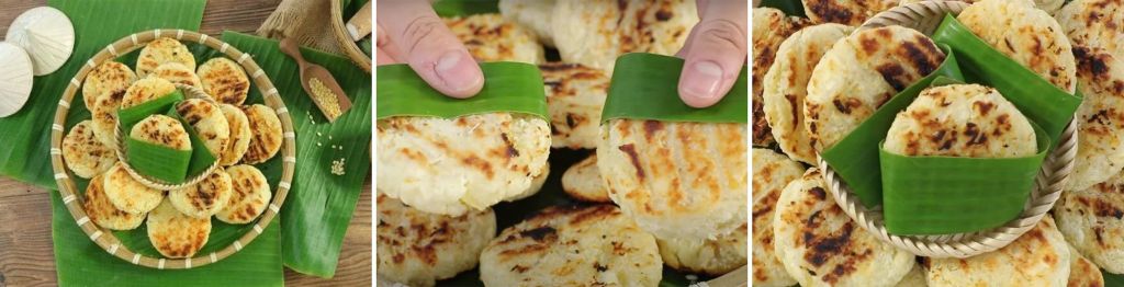 Bí quyết làm bánh khoai mì nướng than thơm ngon, đơn giản