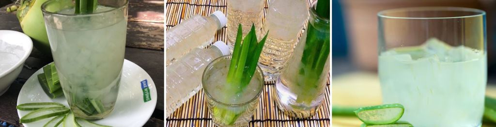 Cách làm nước dừa nha đam thanh mát, giải nhiệt ngày hè