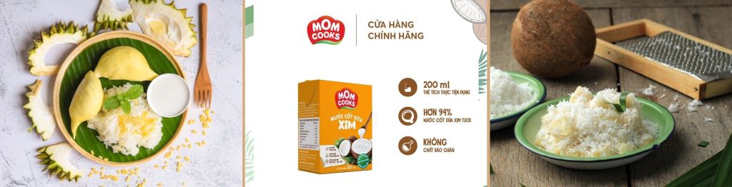 Cách nấu xôi nước cốt dừa bằng nồi cơm điện mềm dẻo, thơm ngon