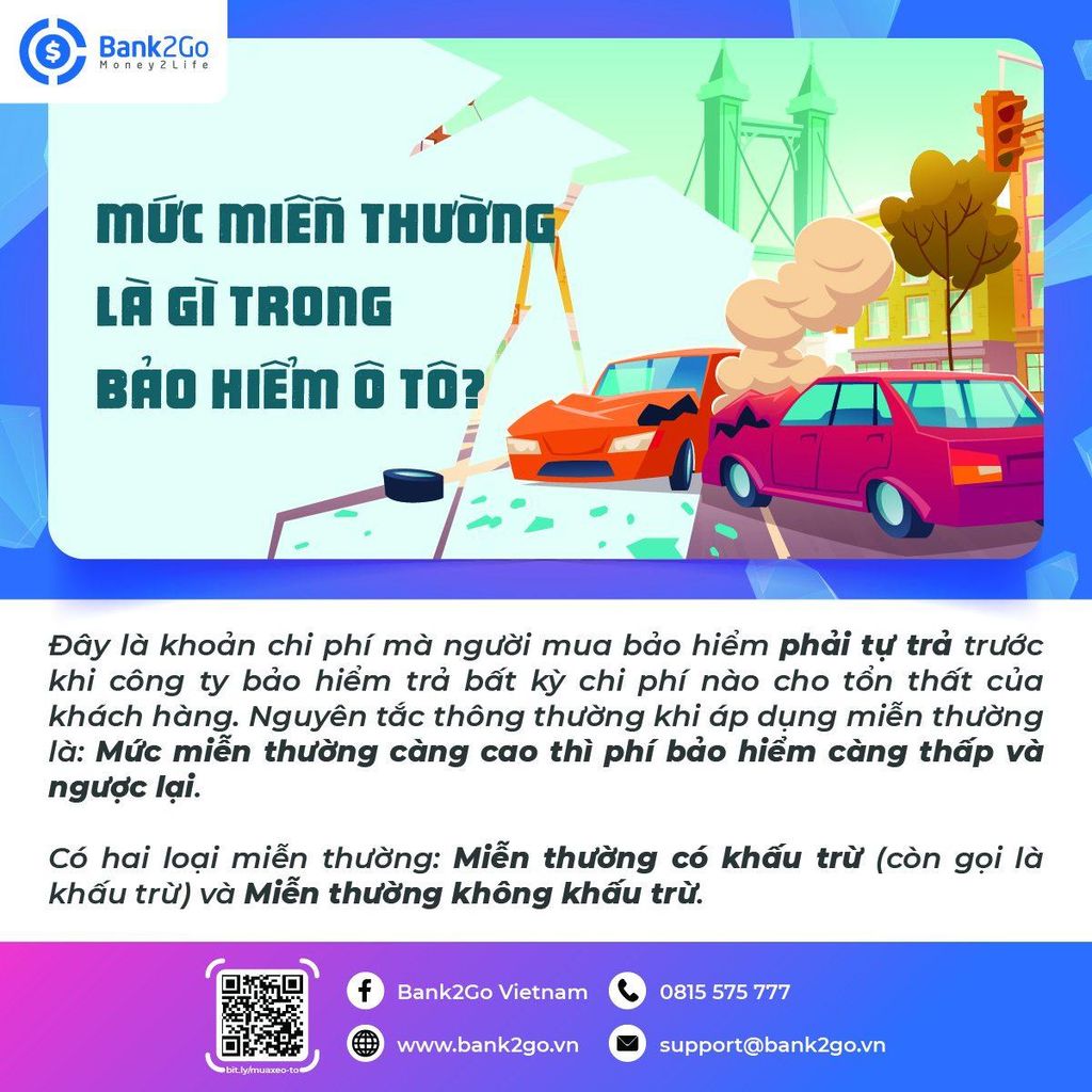 Nên chọn mức miễn thường cao hay thấp trong hợp đồng bảo hiểm?