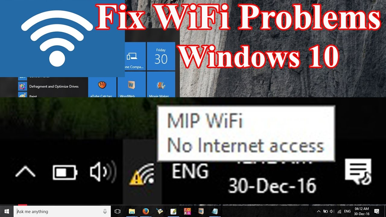 máy tính không kết nối được wifi win 10