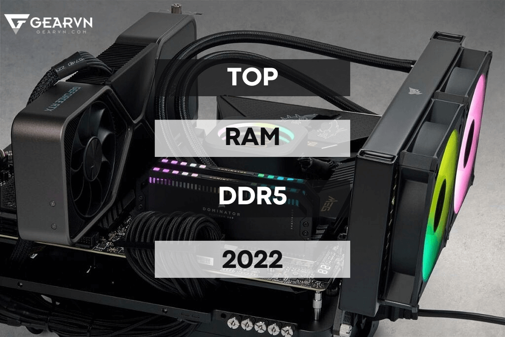 Top 5 RAM DDR5 được tin dùng nhiều nhất 2024