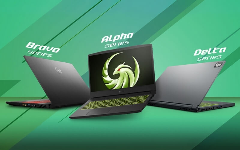 Dòng laptop MSI Alpha/Bravo - Sức mạnh từ đội đỏ AMD