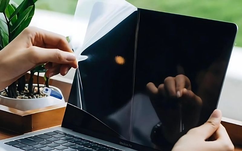 Miếng dán có thể làm giảm đi một phần độ sáng, độ tương phản và độ chính xác màu