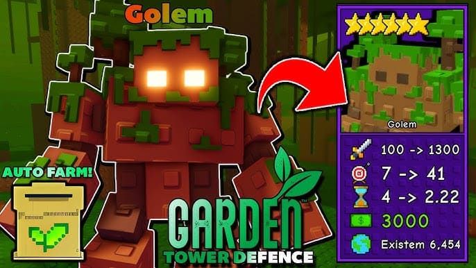 garden tower defense code