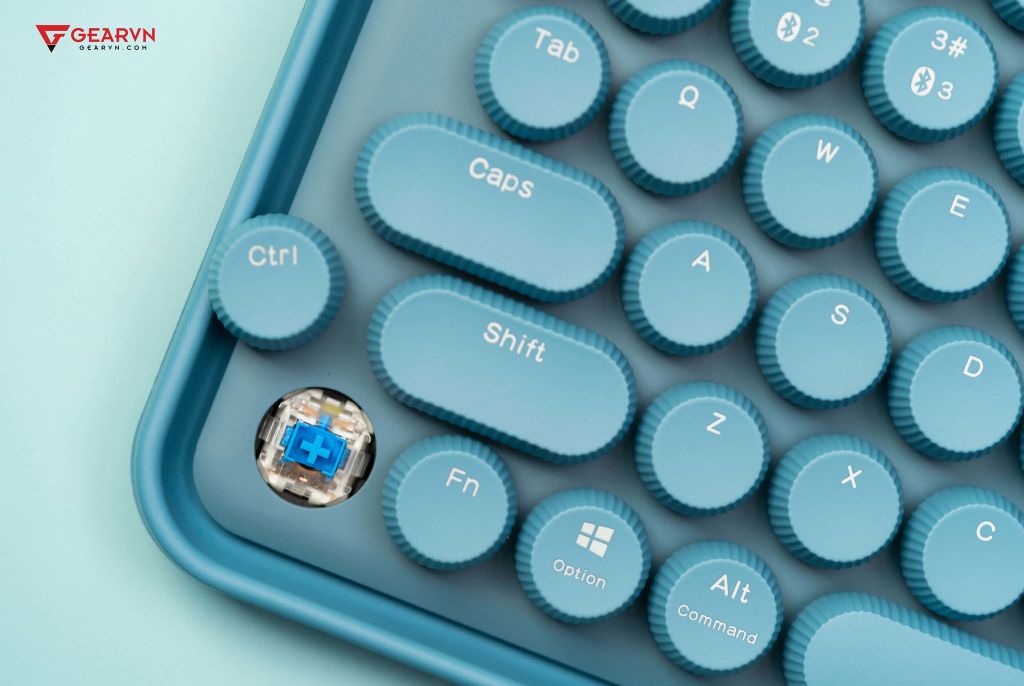 GEARVN - Bàn phím Bluetooth Rapoo Ralemo Pre 5 RA Xanh