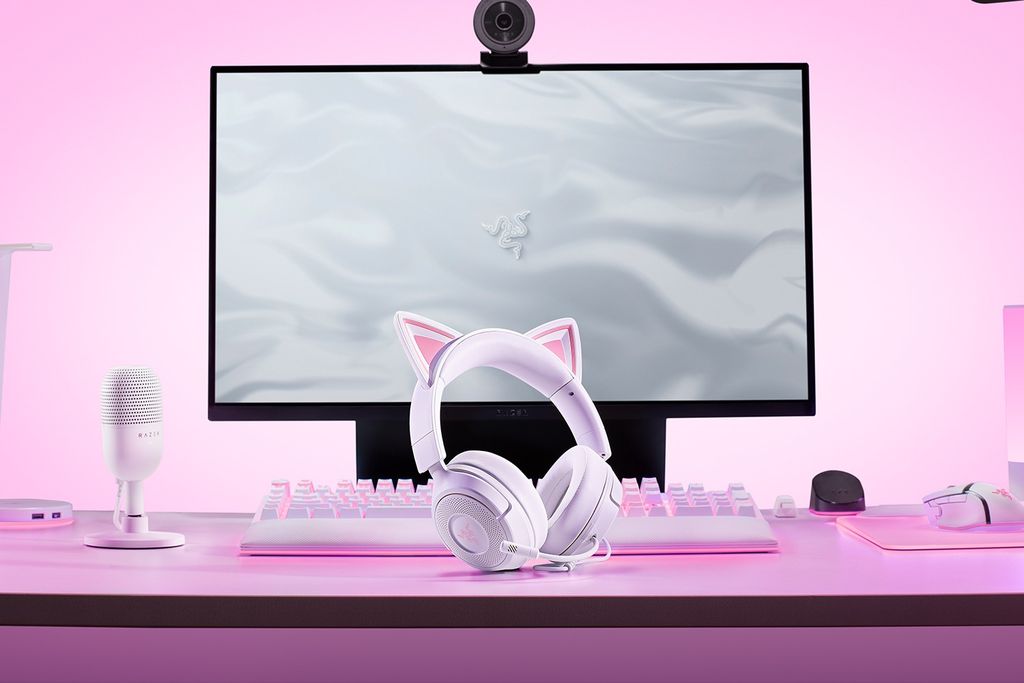 GEARVN - Tai nghe Razer Kraken Kitty V3 X White