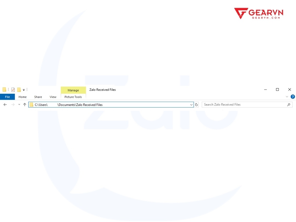 File tải từ Zalo về sẽ lưu ở đâu? - GEARVN