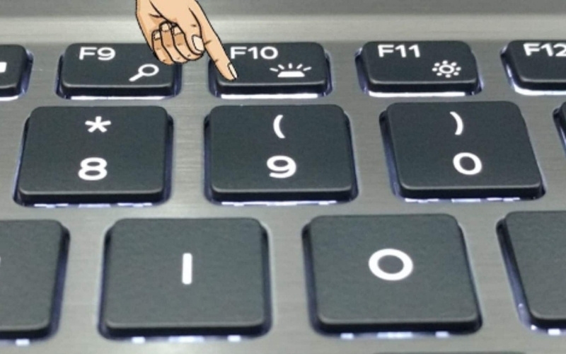 Sử dụng tổ hợp phím tắt để bật/tắt