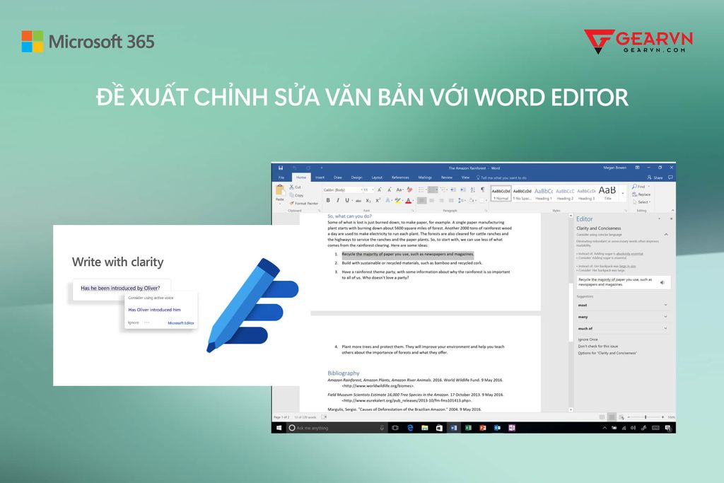 Microsoft Editor - GEARVN