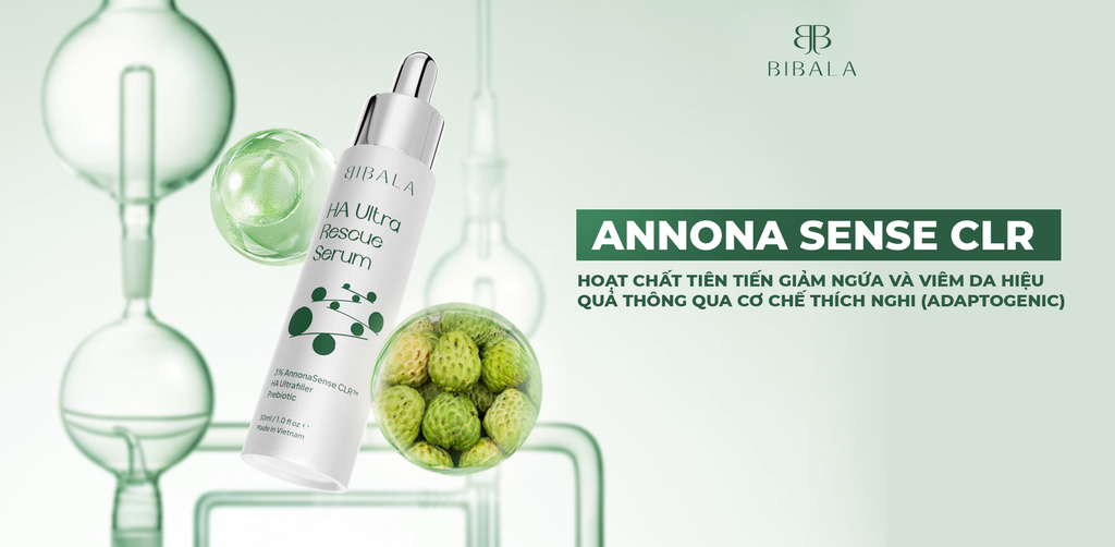 ANNONASENSE CLR - HOẠT CHẤT TIÊN TIẾN HỖ TRỢ GIẢM NGỨA VÀ VIÊM DA