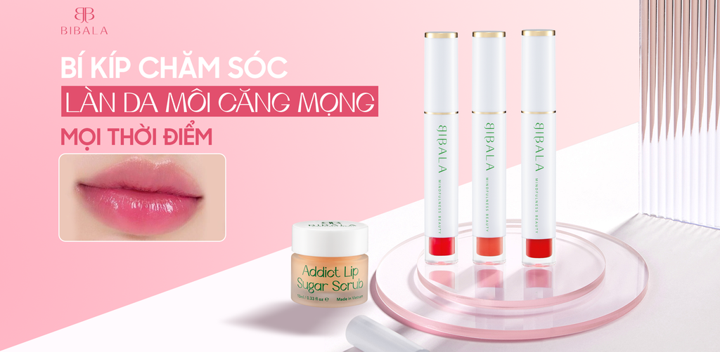 BÍ KÍP CHĂM SÓC LÀN DA MÔI CĂNG MỌNG MỌI THỜI ĐIỂM
