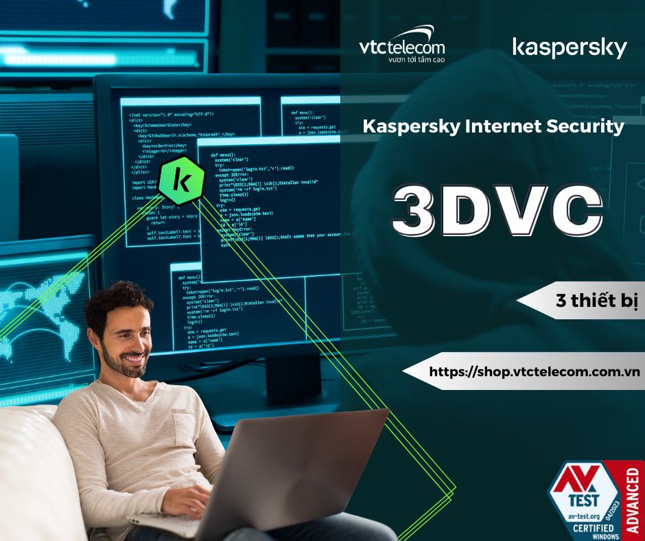 Bảo Vệ Thiết Bị Đa Nền Tảng với Kaspersky 3DVC: An Tâm Trực Tuyến Mọi Lúc, Mọi Nơi!