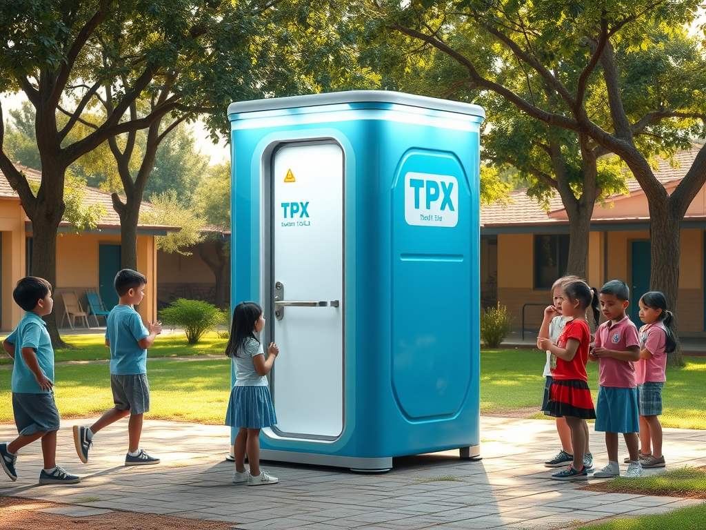 Nhà vệ sinh di động TPX - Sự lựa chọn an toàn và tiện lợi cho trẻ em