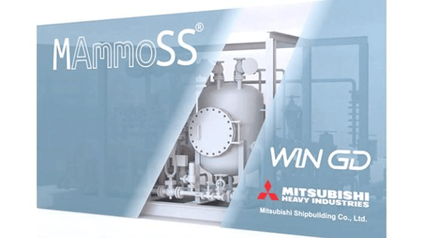 WinGD and Mitsubishi design ammonia fuel supply system