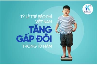 Tỷ lệ trẻ Việt Nam thừa cân, béo phì tăng hơn gấp đôi chỉ trong 10 năm