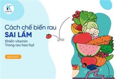5 Sai lầm cực lớn khiến rau bị hao hụt vitamin