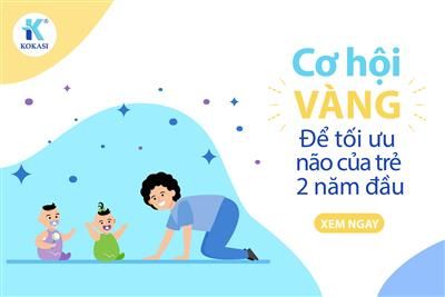 Cơ hội vàng để tối ưu trí não của trẻ trong 2 năm đầu đời