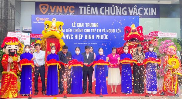 Hệ thống Trung tâm tiêm chủng VNVC khai trương trung tâm mới VNVC Hiệp Bình Phước (Tại Gia Định Tower)