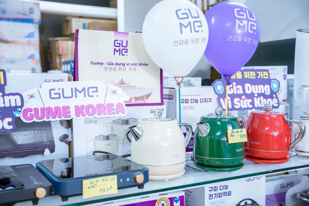 GUME KOREA HỢP TÁC CÙNG ĐIỆN MÁY BÁ BÌNH – TRẢI NGHIỆM SẢN PHẨM CAO CẤP - QUÀ TẶNG NGẬP TRÀN!
