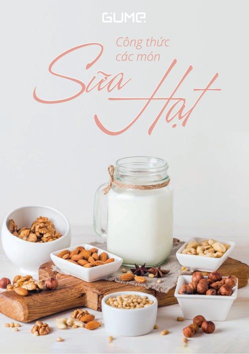 101 CÔNG THỨC LÀM SỮA HẠT NGON TẠI NHÀ