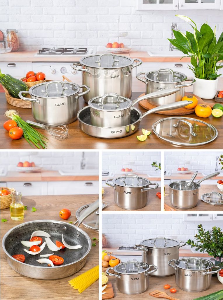 Cách Gume tạo ra bộ nồi inox tốt nhất cho từng món ăn hàng ngày của Gia đình Việt