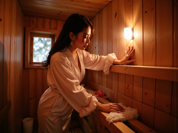 Vệ sinh phòng xông hơi khô