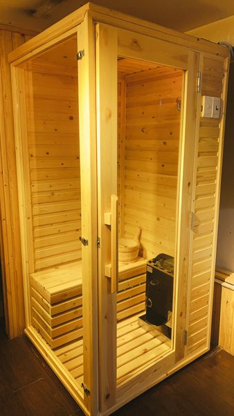 Sauna Cabin kính cường lực