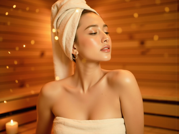 Thư giãn trong phòng xông hơi