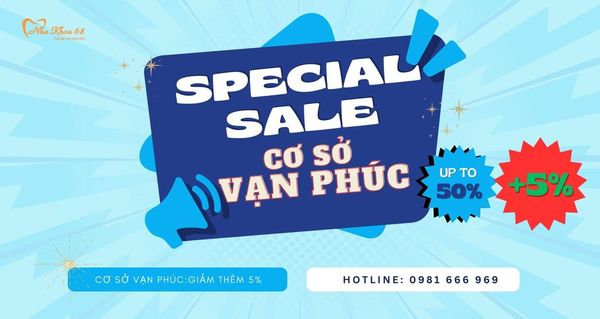 [SPECIAL SALE] - DOUBLE KHUYẾN MÃI - UP TO 50% + 5%