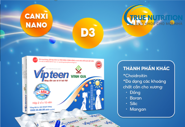 Vipteen Tăng Chiều Cao Có Tốt Không