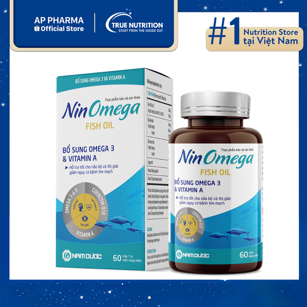 NIN Omega Fish Oil: Giải Pháp Tuyệt Vời Cho Tim Mạch Và Não Bộ