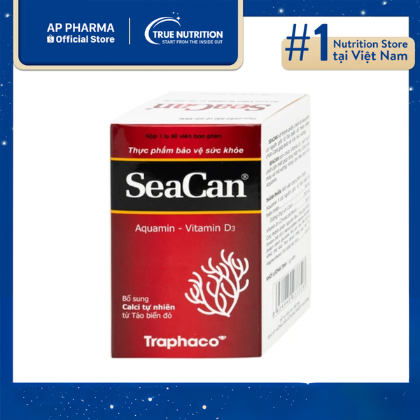 SeaCan: Bổ Sung Canxi Tự Nhiên Để Xương Khỏe Mạnh