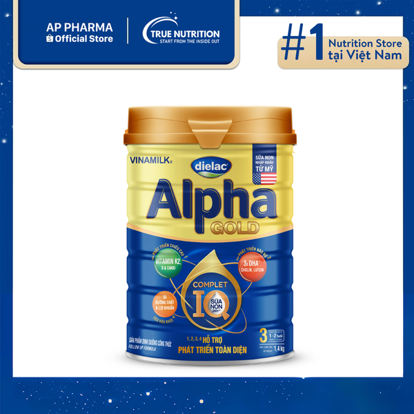 Sữa Dielac Alpha Gold 3 HT: Bí Quyết Tăng Cường Sức Khỏe Trẻ Nhỏ