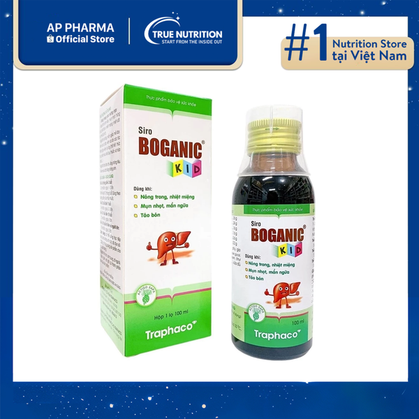 Boganic Kid: Giải Pháp Hỗ Trợ Gan Đặc Biệt Dành Cho Trẻ Em