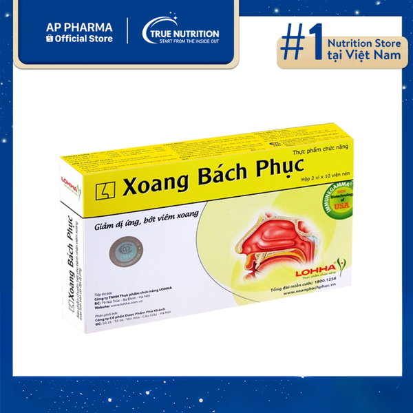 TPBVSK Viên Uống Xoang Bách Phục