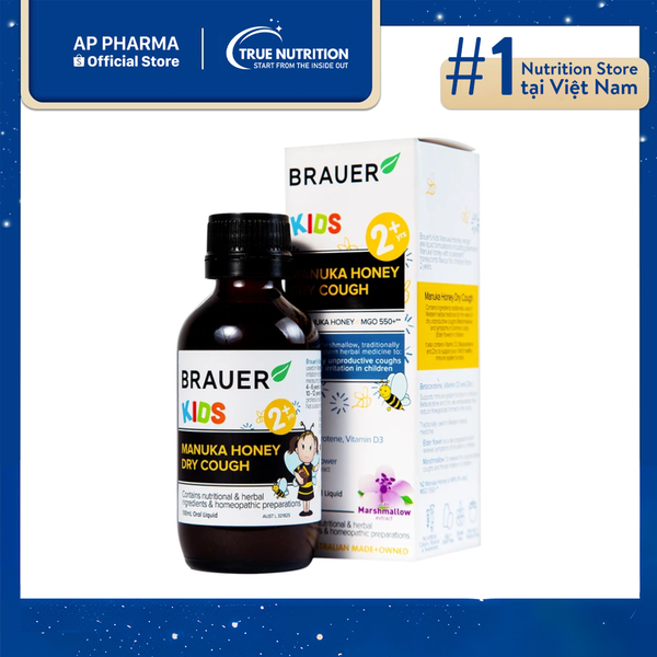 Siro Brauer Kids Manuka Honey Dry Cough