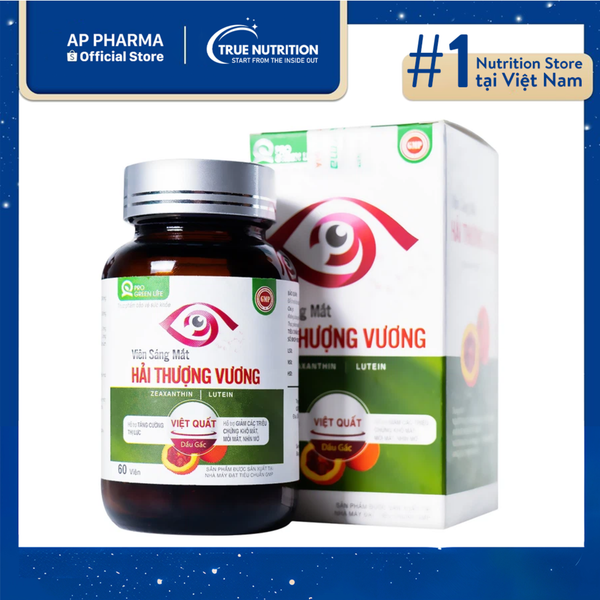 Viên Sáng Mắt Hải Thượng Vương: Bí Quyết Tăng Cường Thị Lực