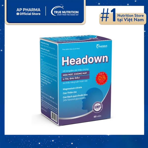 TPBVSK Viên uống bổ não Headown