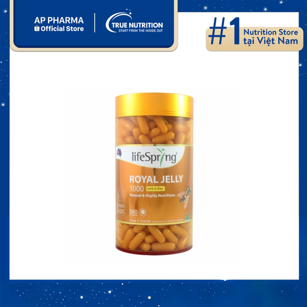 LifeSpring Royal Jelly 360 Capsules