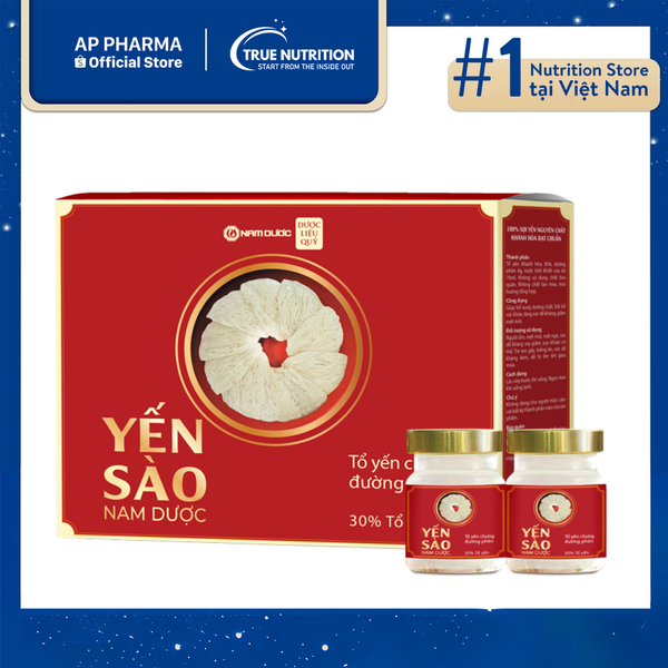 Yến Sào Nam Dược Tổ Yến Chưng Đường Phèn: Sự Kết Hợp Hoàn Hảo Cho Sức Khỏe Toàn Diện