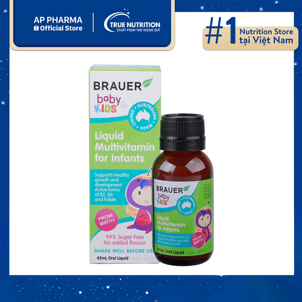 Siro Brauer Baby & Kids Liquid Multivitamin For Infants